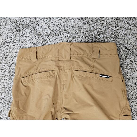 Truewerk Pants Womens 12 Werkpant Sand Khaki Stretch Cargo Work Hiking Wicking - Picture 5 of 10